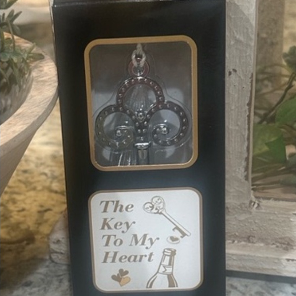 Source Unknown Silver Key Bottle Opener